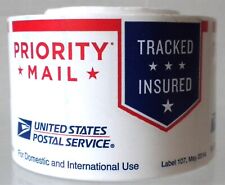 Priority Mail Stickers. (Pack of 50 stickers total) 1" X 2"